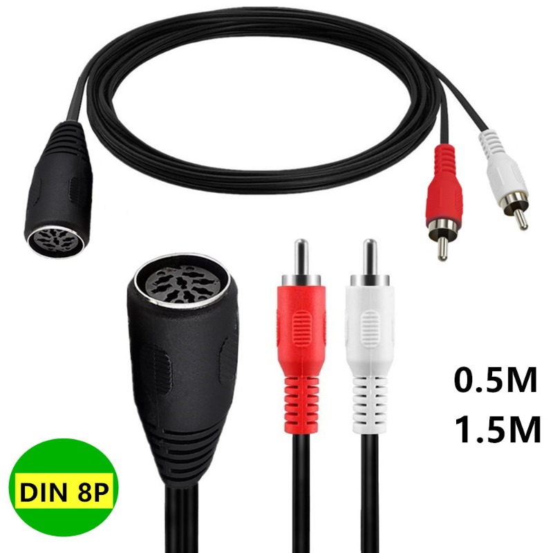 Musical Instrument Old - Grande 8 core DIN 8PIN femmina
