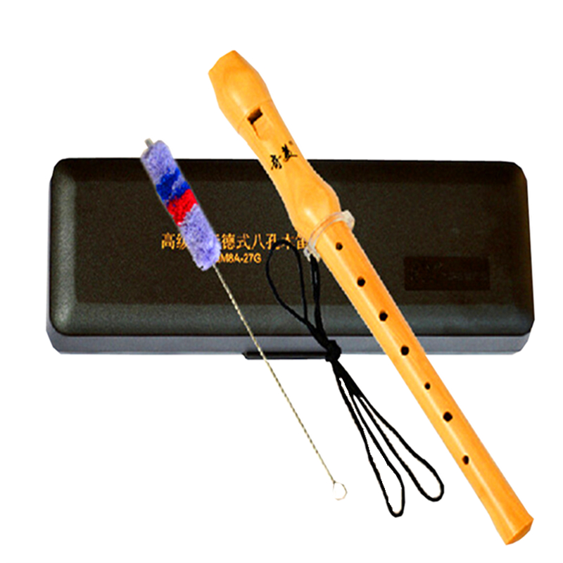 Musical Instrument German - Registratore in legno in stile tedesco