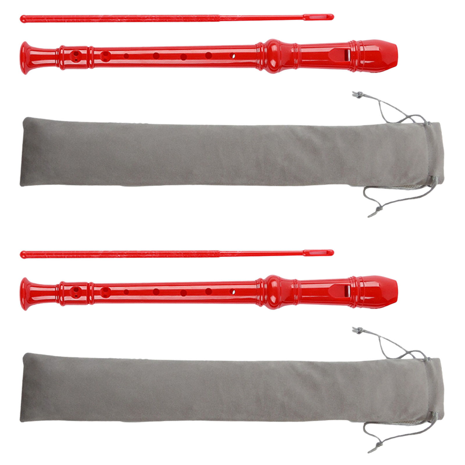 Musical Instrument German - 2 Set di Flauti da Della