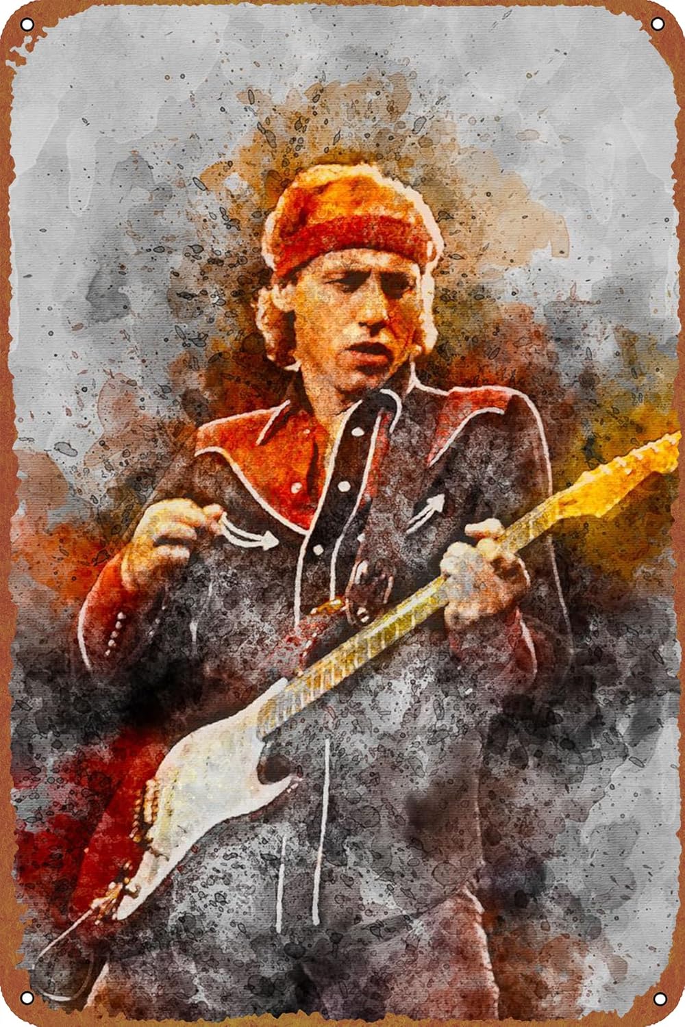Musical Instrument Sign - Mark Knopfler Poster musicali Targhe in