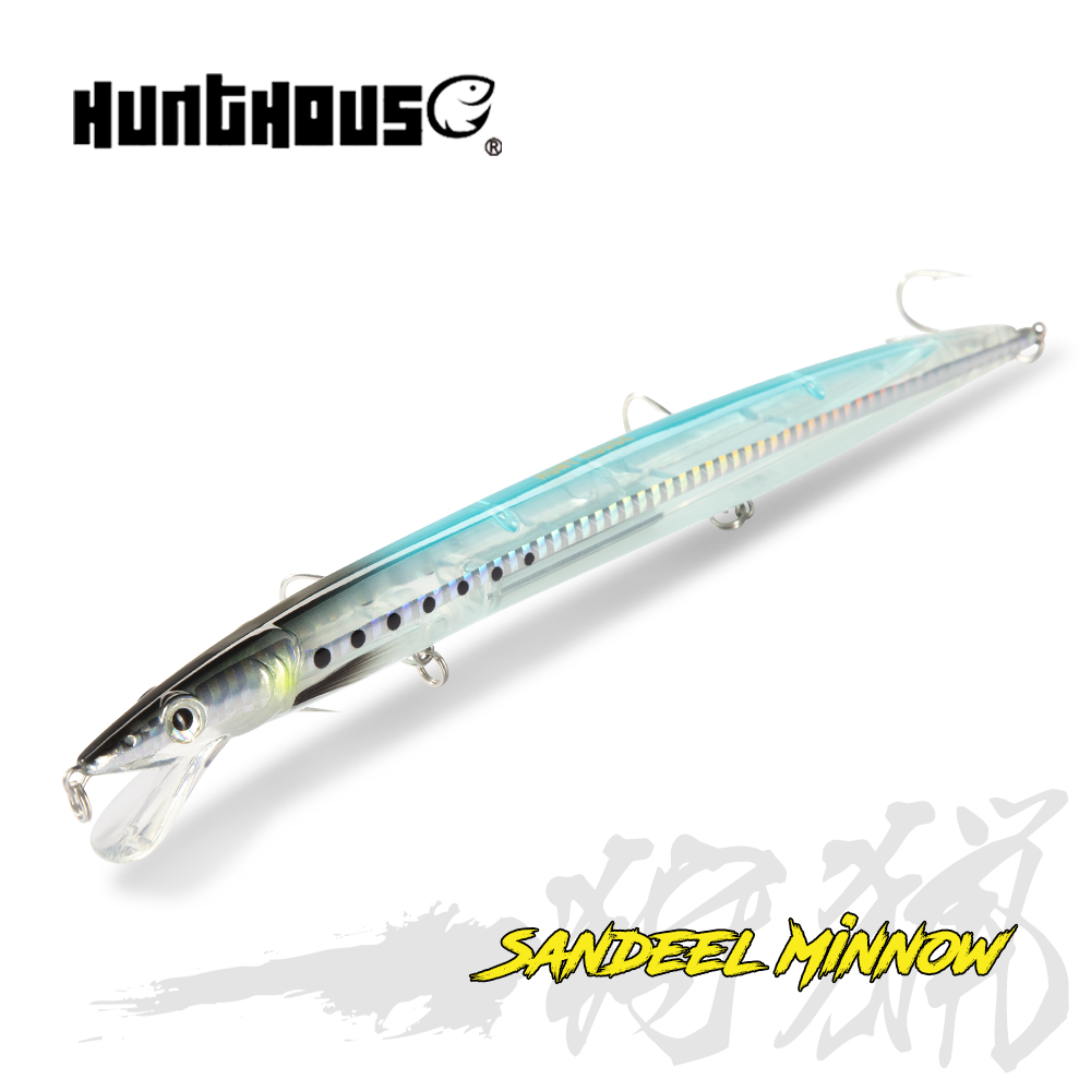 Rain Stick Percussion - Hunthouse Sandeel Minnow Esche 143mm/14g 173mm/23g