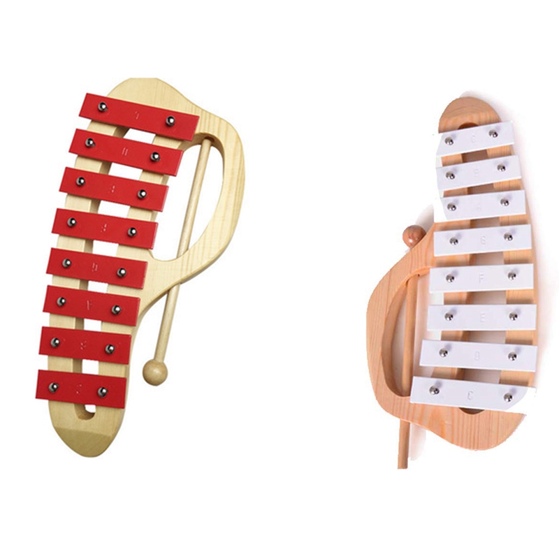 Musical Instrument Glockenspiel - AD10 Bussare a mano Xilofono Glockenspiel