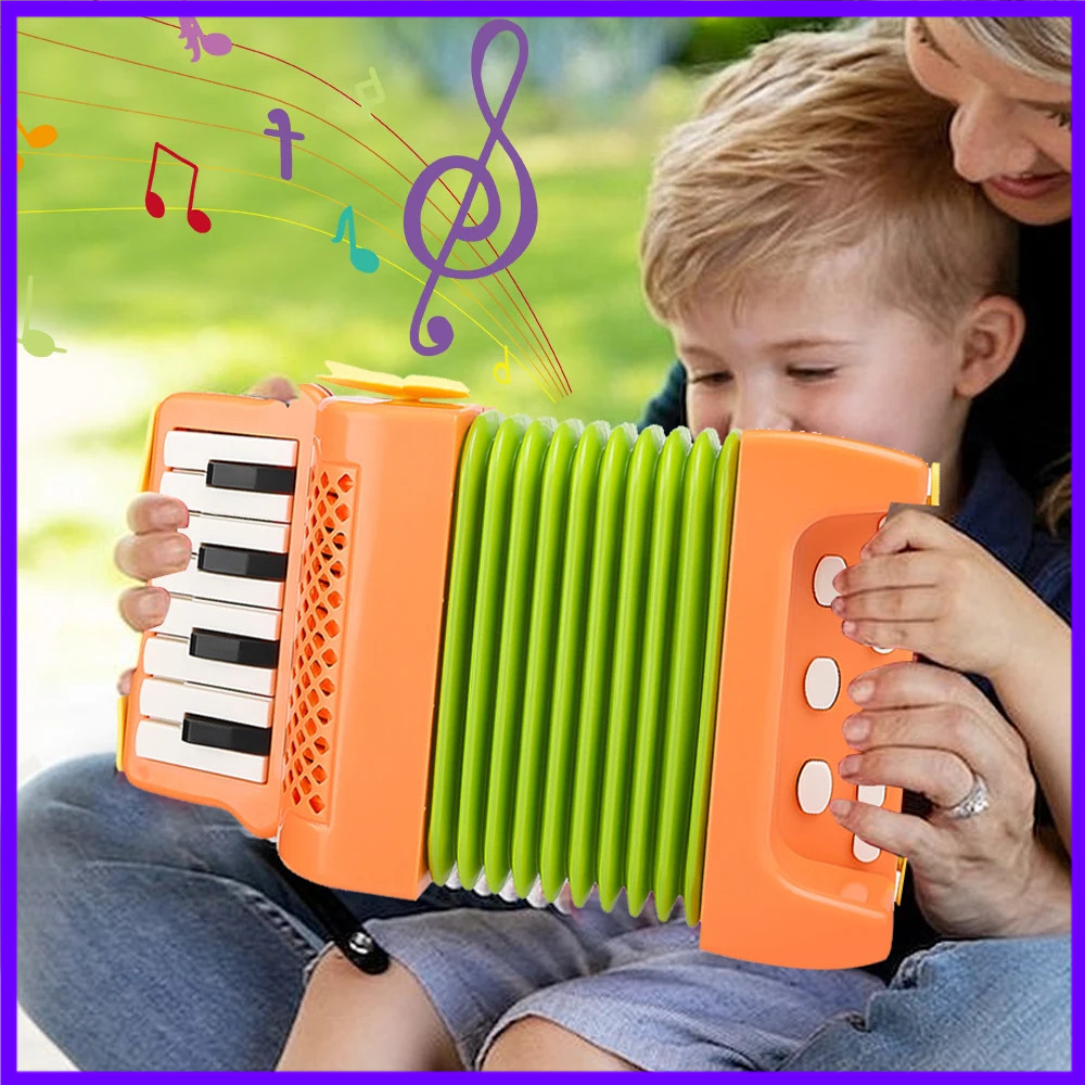 Musical Instrument Harmonium - Giocattolo per fisarmonica per bambini 10