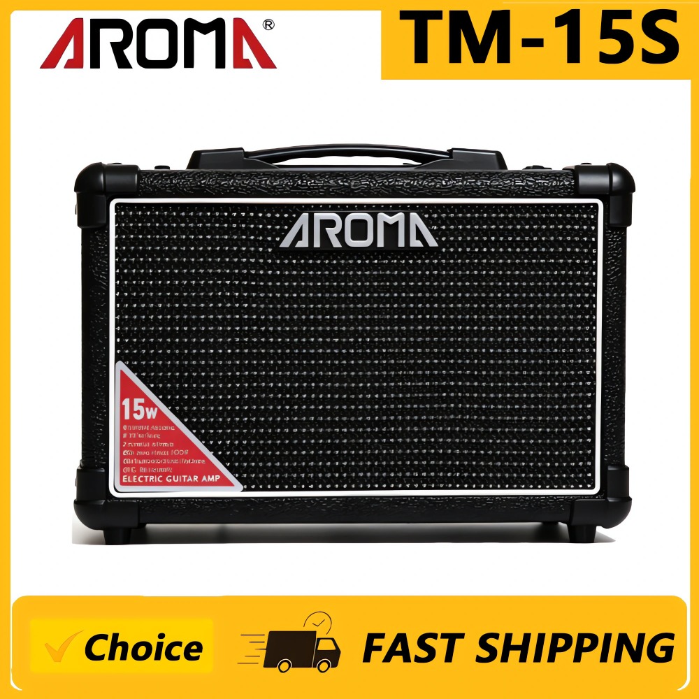 Musical Instrument Amplifier - AROMA TM-15S Amplificatore per Chitarra Elettrica