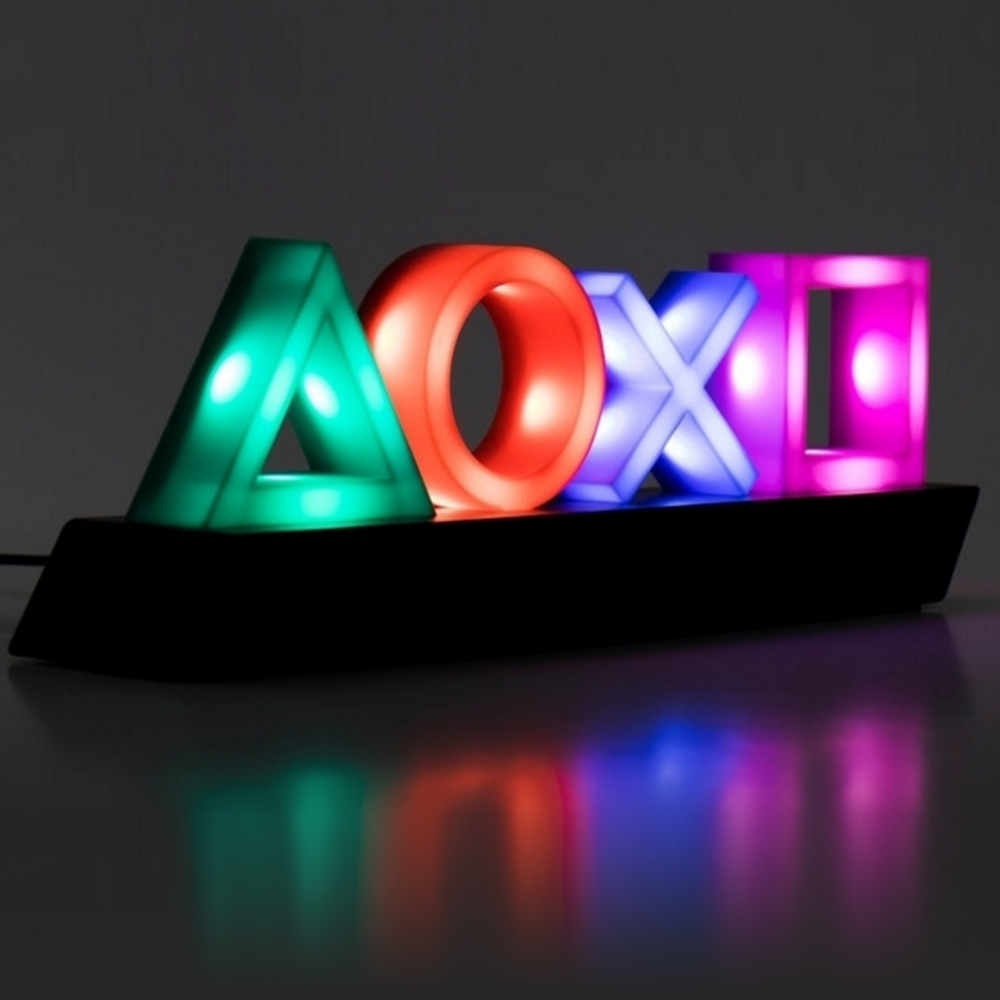 Musical Instrument Sign - Lampada icona di gioco colorata per