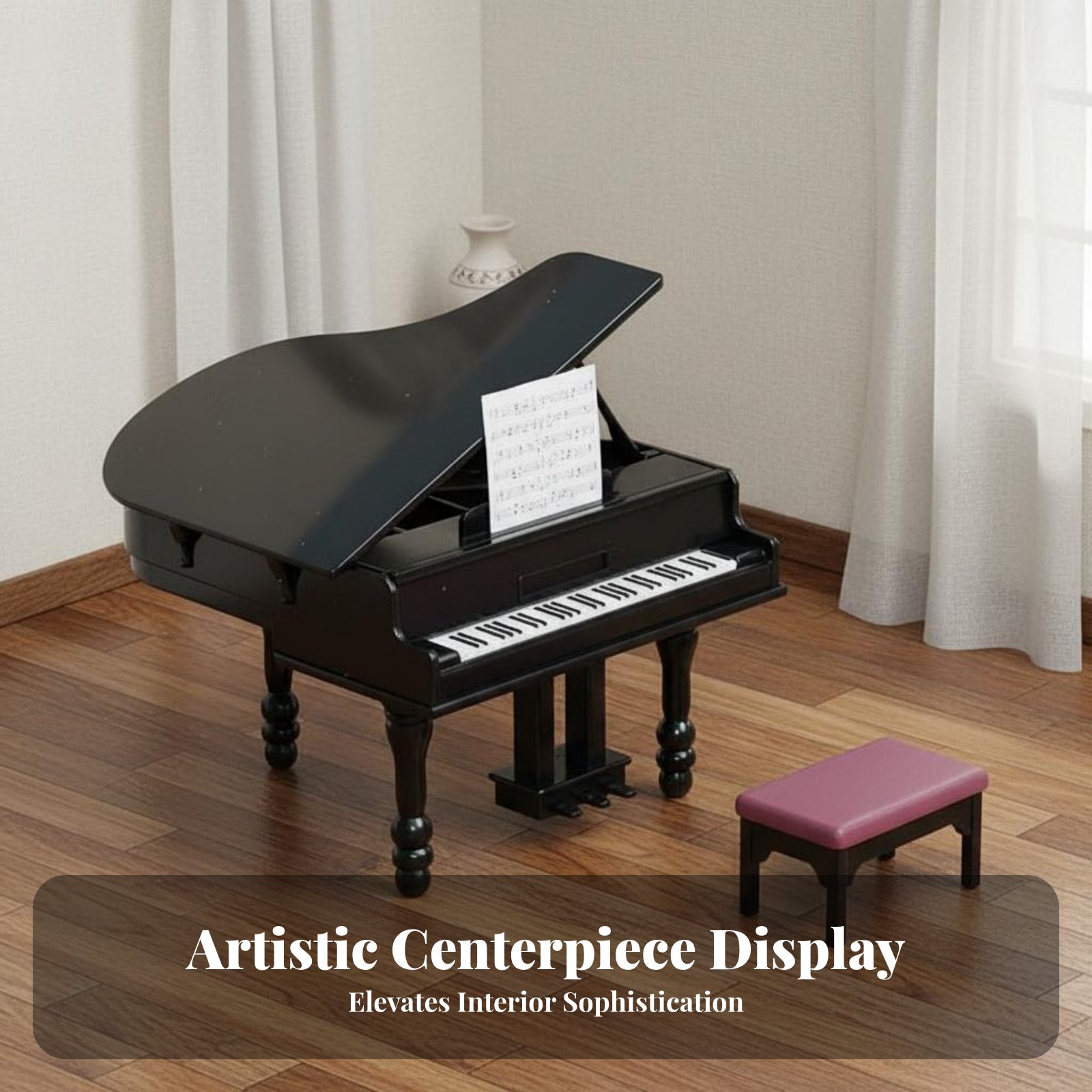 Musical Instrument Old - Pianoforte per Casa delle Bambole con