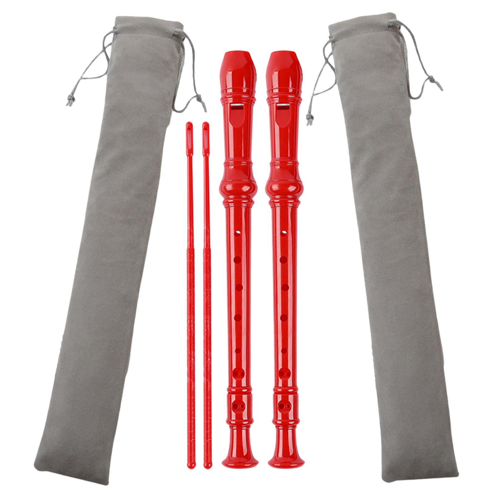 Musical Instrument German - 2 Set di Flauti da Della