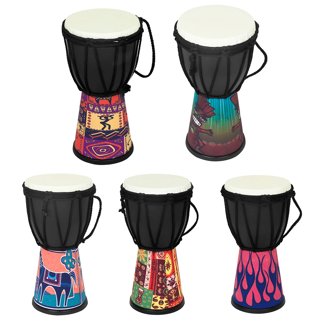 Tamburo Africano Portatile per - Musical Instrument African recensione e prezzo