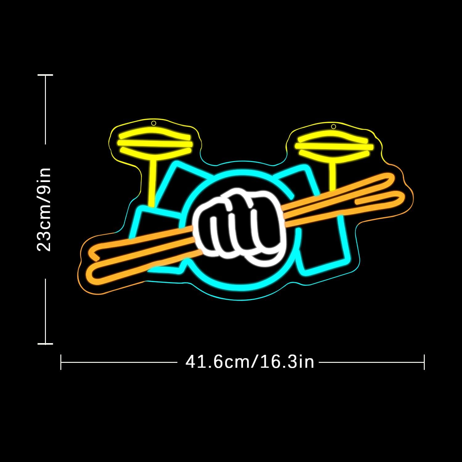 Insegna al Neon a Forma di Bat - Musical Instrument Sign recensione e prezzo