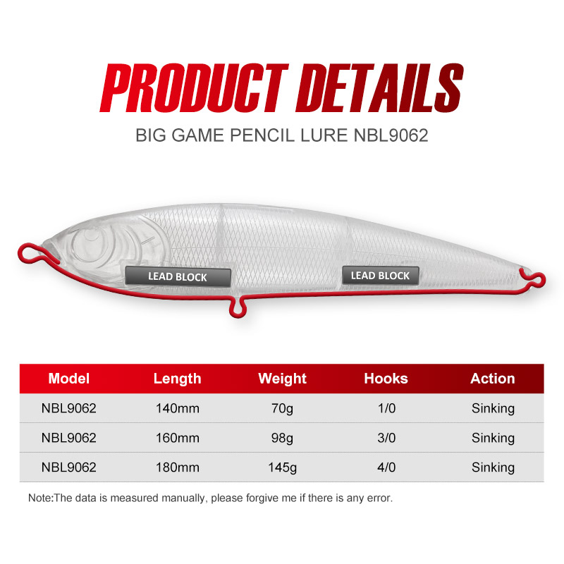 NOEBY Esca Artificiale Affonda - Rain Stick Percussion recensione e prezzo