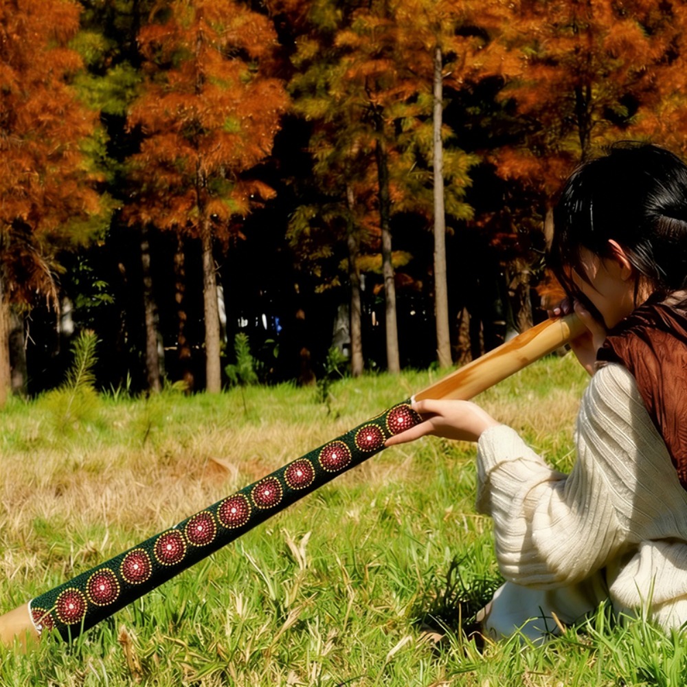 Didgeridoo in Teak Dipinto 100 - Musical Instrument Didgeridoo recensione e prezzo