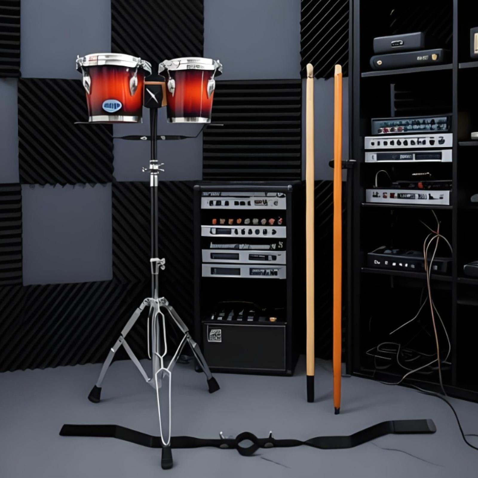 Supporto per Batteria Musicale - Bongo Drum Set recensione e prezzo