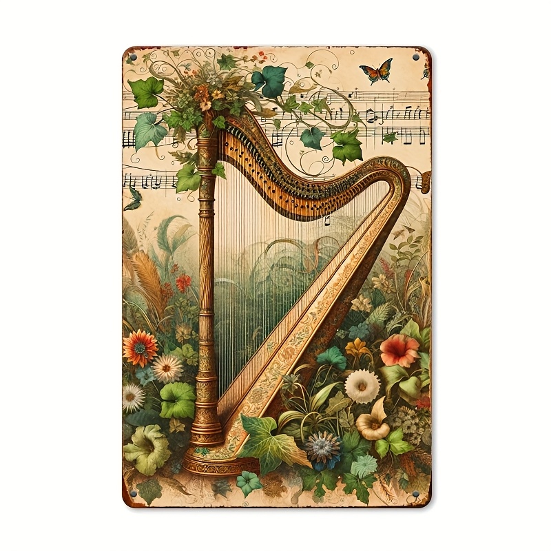 Targa in Metallo Vintage con A - Musical Instrument Sign recensione e prezzo