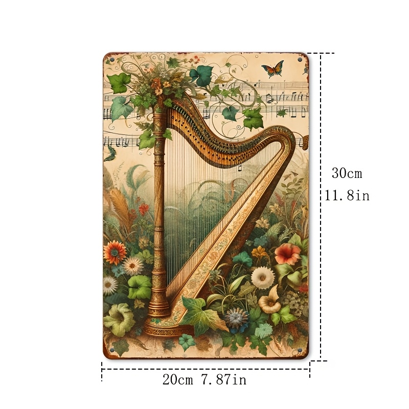 Targa in Metallo Vintage con A - Musical Instrument Sign recensione e prezzo