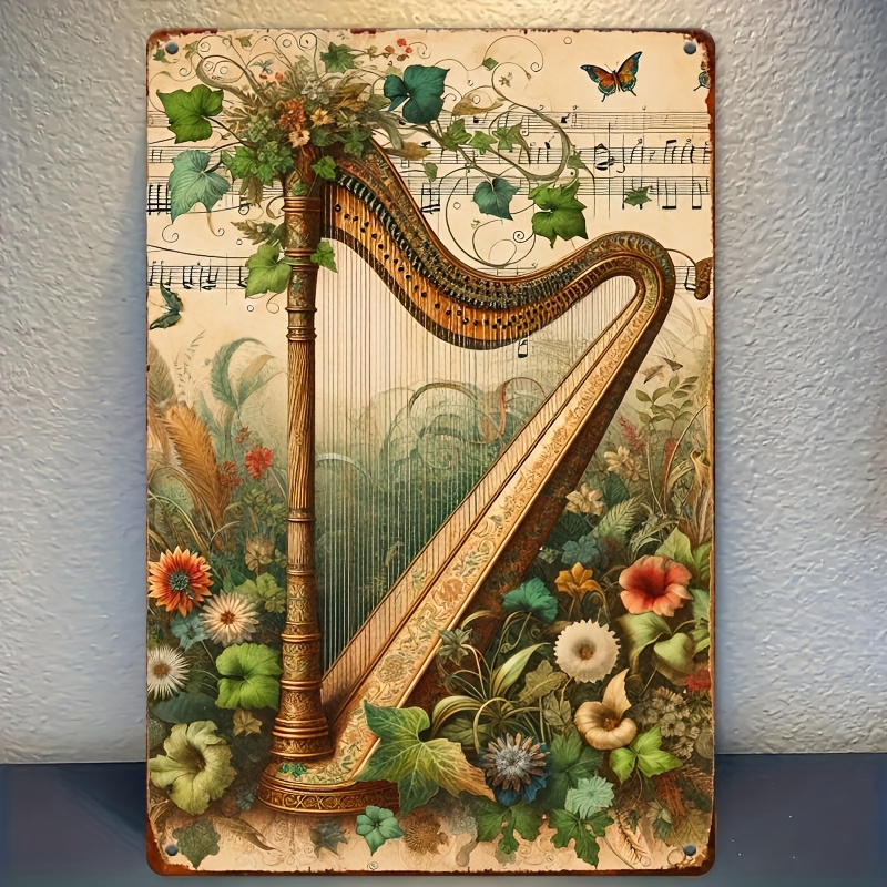 Targa in Metallo Vintage con A - Musical Instrument Sign recensione e prezzo