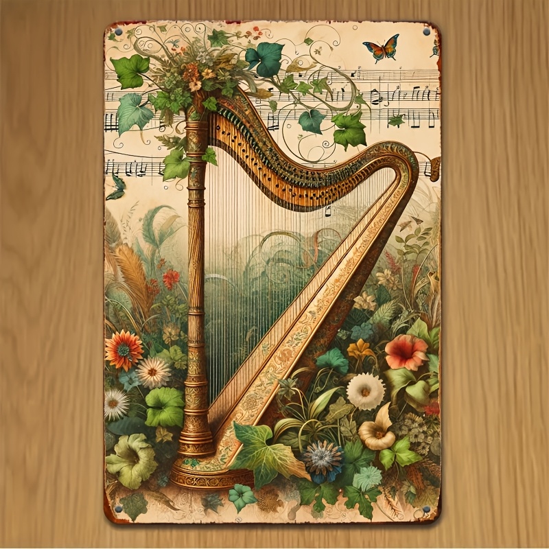 Targa in Metallo Vintage con A - Musical Instrument Sign recensione e prezzo