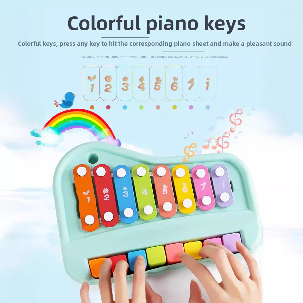 Xilofono a 8 note Pianoforte G - Musical Instrument Harmonium recensione e prezzo