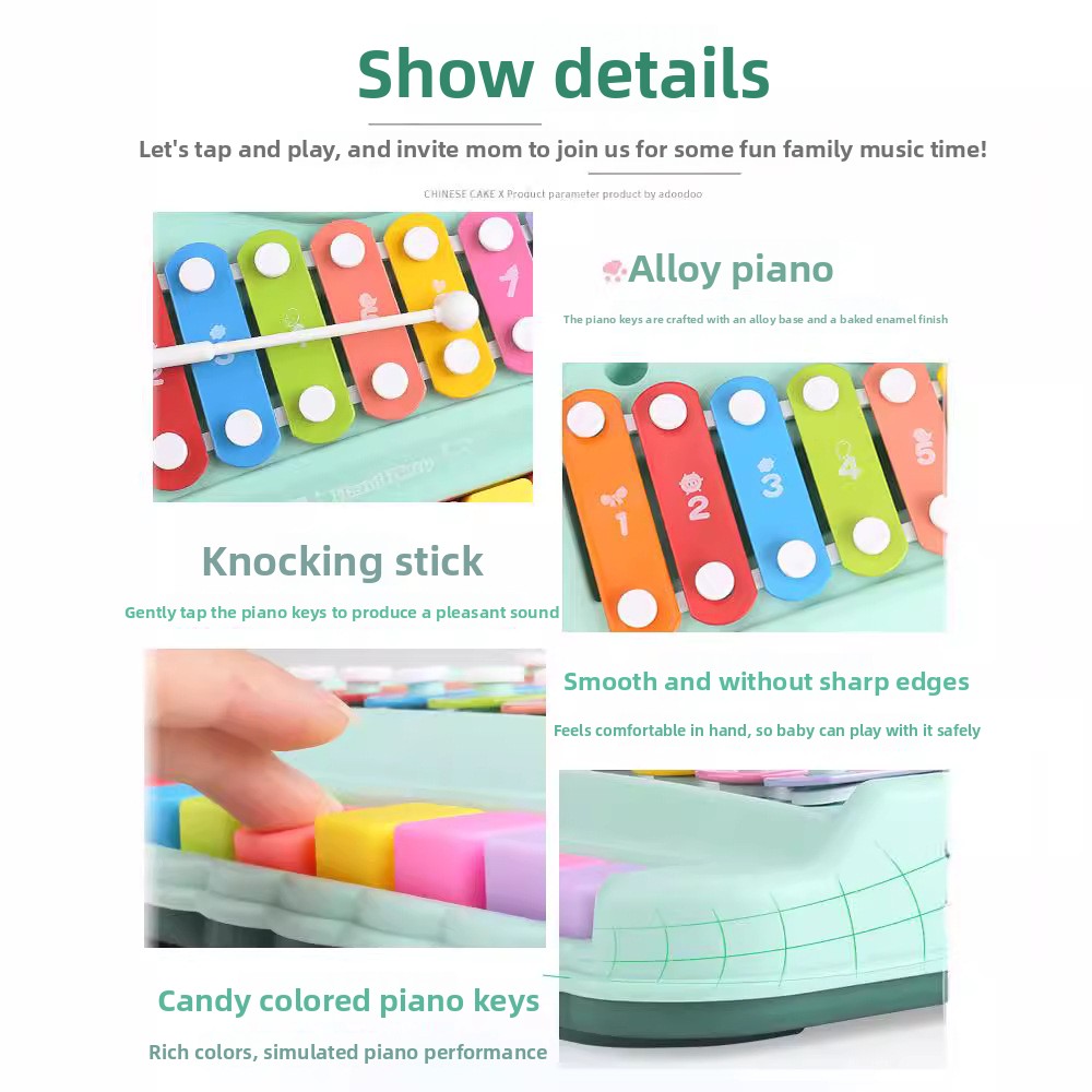 Xilofono a 8 note Pianoforte G - Musical Instrument Harmonium recensione e prezzo