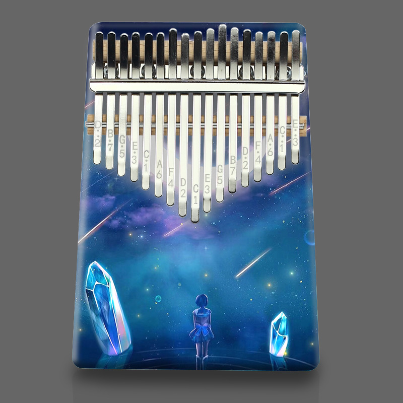 Kalimba a 17 Tasti Colorata, P - Musical Instrument African recensione e prezzo
