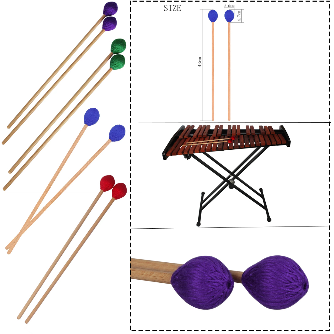 Bacchette professionali per ma - Musical Instrument Glockenspiel recensione e prezzo