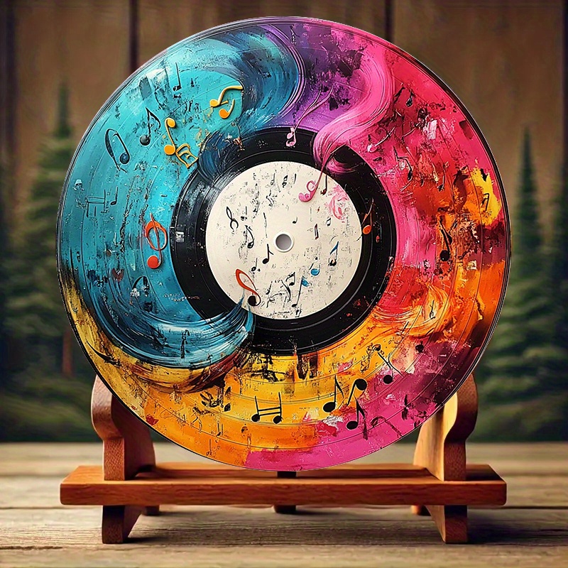 Targa in metallo piatta 2D con - Musical Instrument Sign recensione e prezzo
