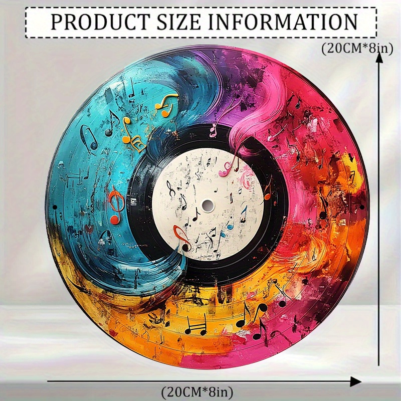 Targa in metallo piatta 2D con - Musical Instrument Sign recensione e prezzo