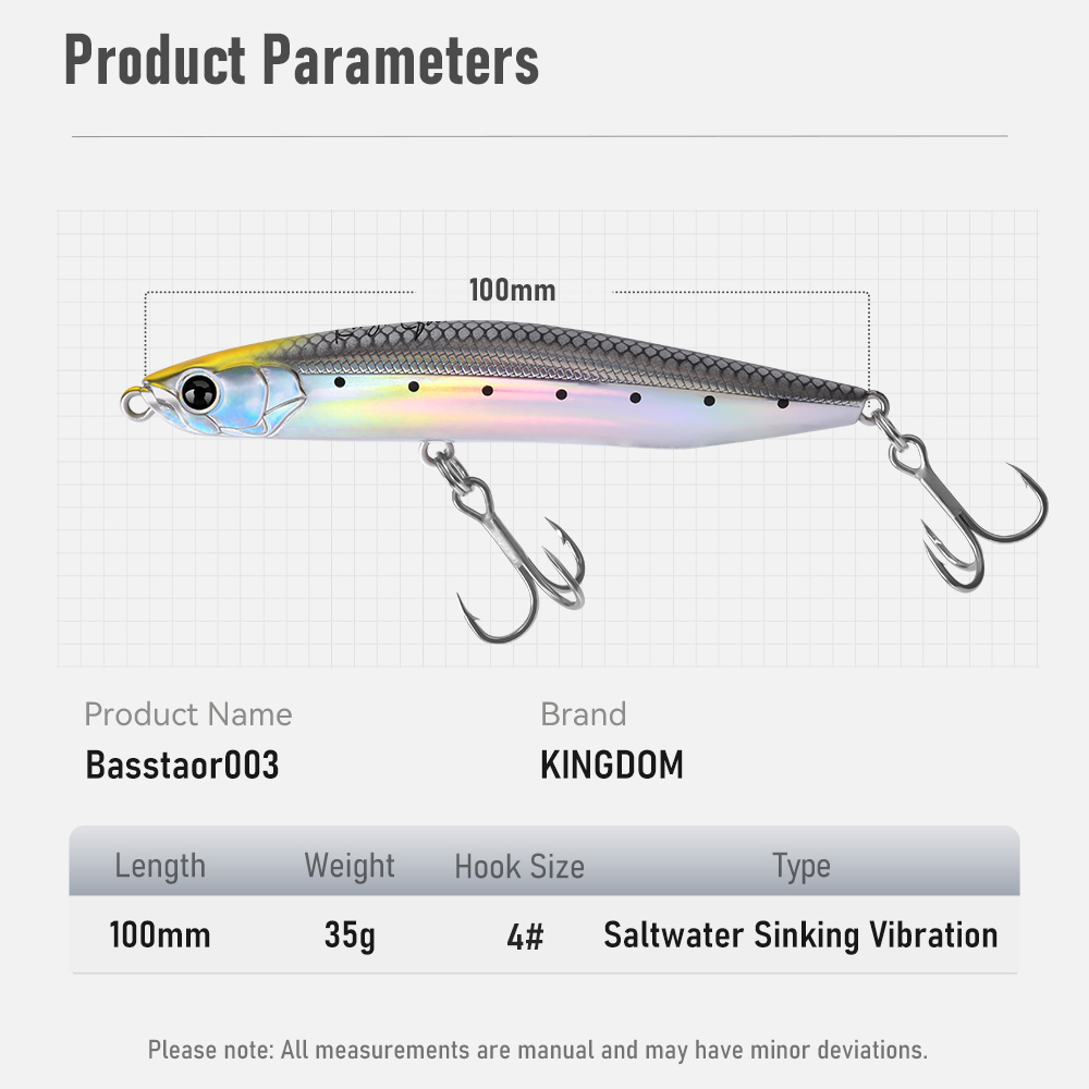 Kingdom Pencil Fishing Lure 10 - Rain Stick Percussion recensione e prezzo